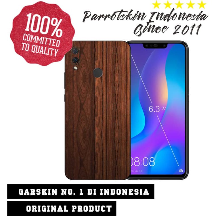 Garskin Skin Huawei Nova 3i Wood Bisa custom gambar lain