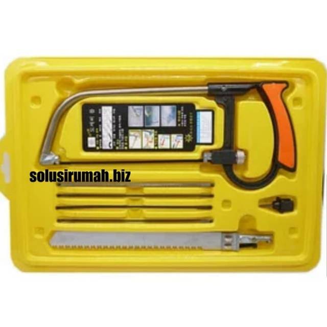 GERGAJI MULTIFUNGSI SET 3 WAY BLADE MAGIC SAW GERGAJI KAYU BESI PIPA