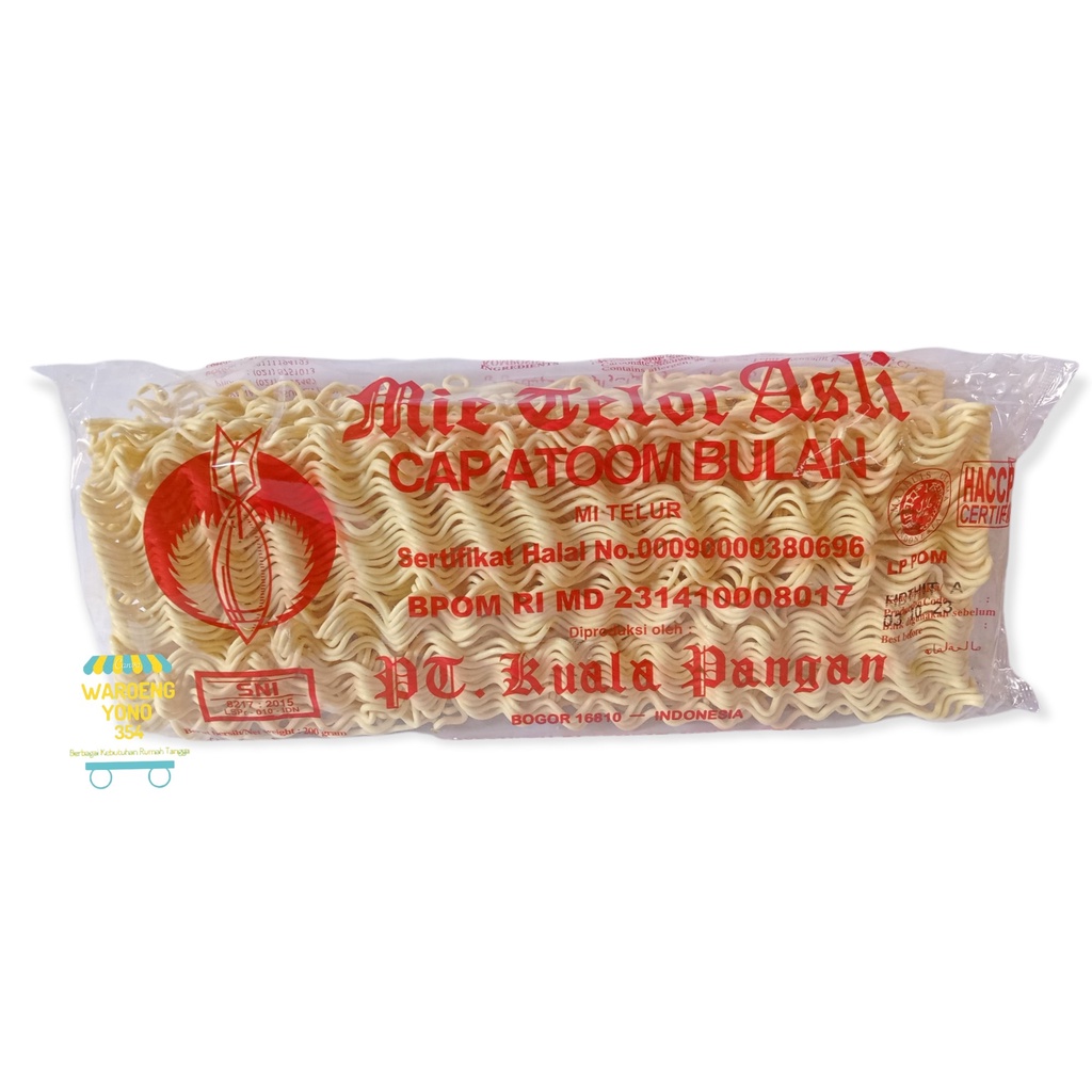 

Mie Telor - Cap Atoom Bulan