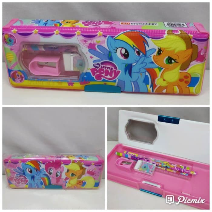 

Kotak Pensil Magnet LITTLE PONY dan Study Set (9526P)