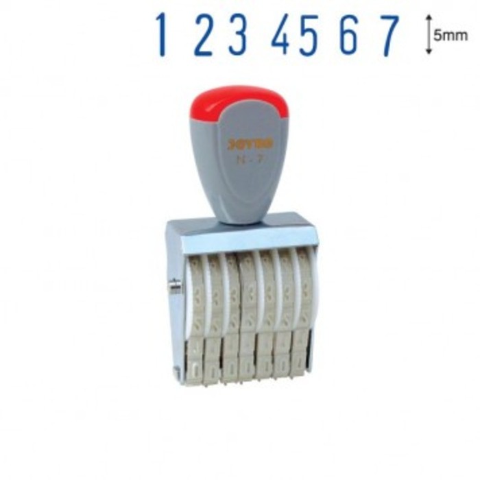 

Stempel Number Joyko N-7 7 Digit