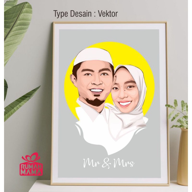 

Desain Vektor Couple (Softfile/File Digital) Kado Pernikahan, Kado Ulangtahun, Kado Anniversary