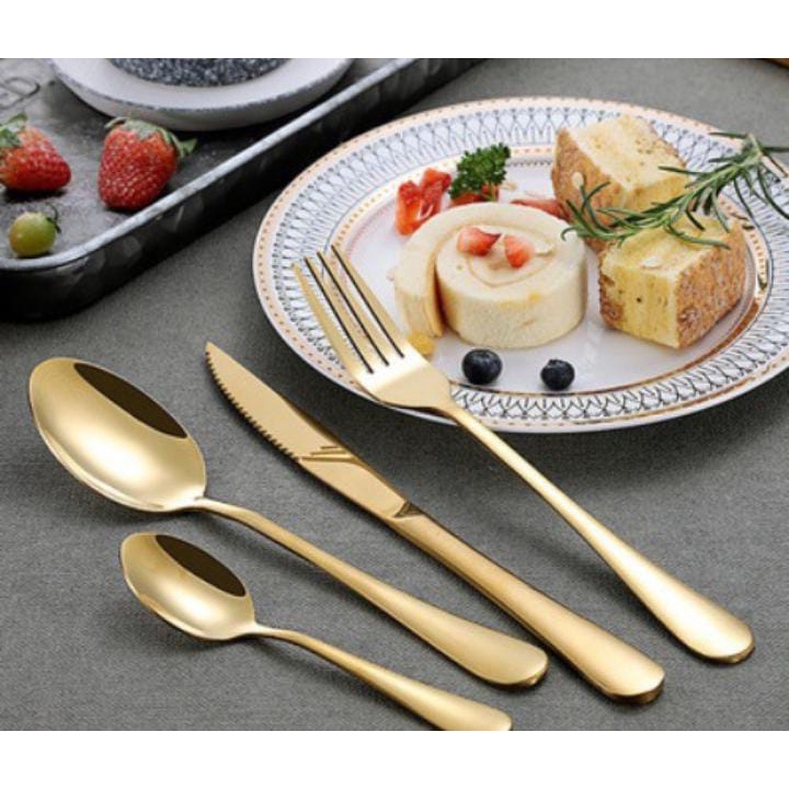 Sendok makan/Sendok set/Garpu makan/Sendok Garpu Pisau set