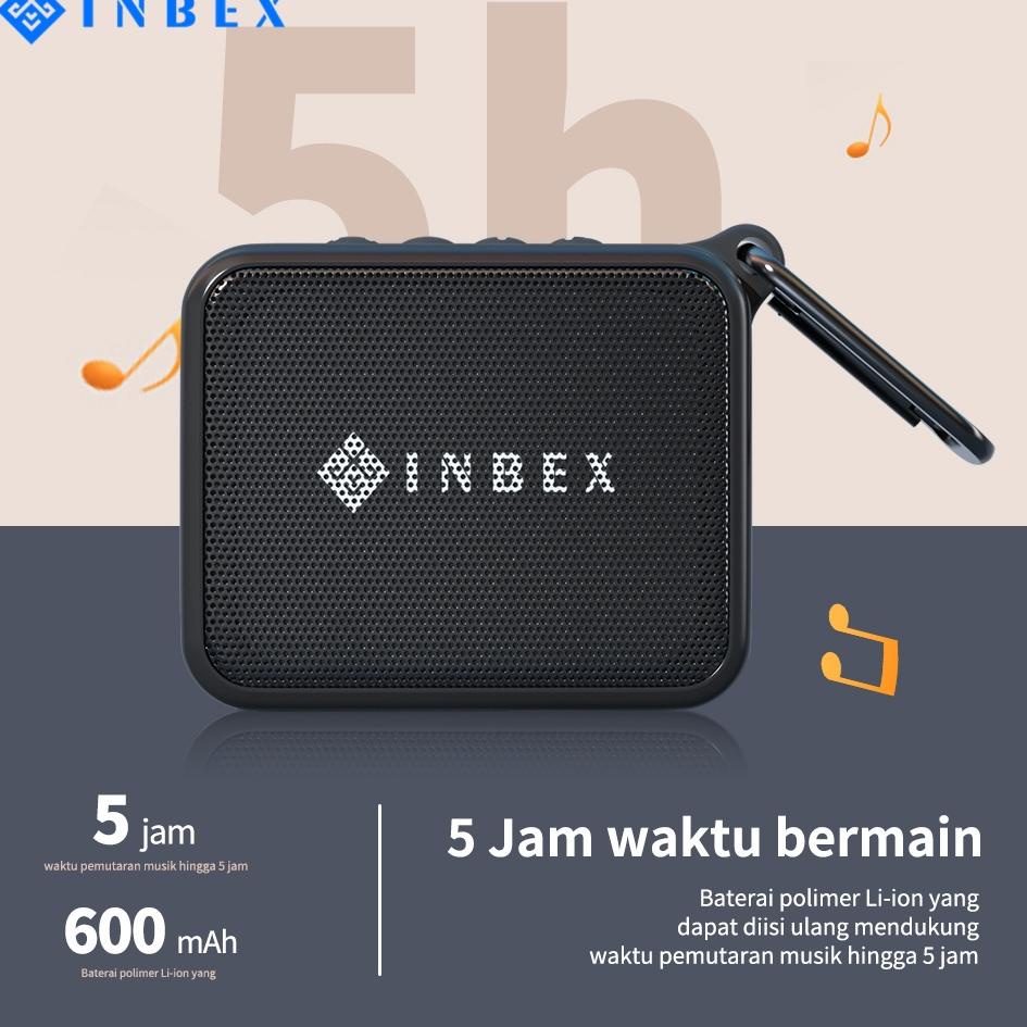 [PRG.21Jl22ᶜ] INBEX A18 Speaker Bluetooth super bass Outdoor speaker Tahan Air IPX6 Waterproof  NIRK