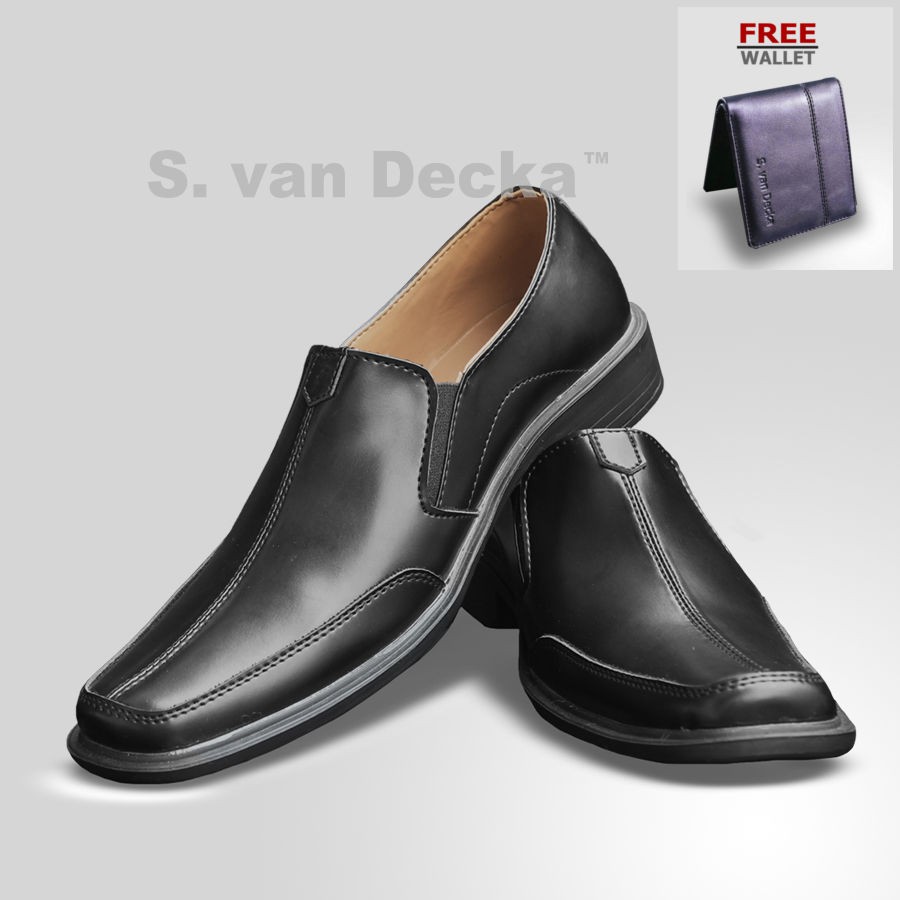 Sepatu Pria S.van Decka D-TK029 + Bonus Dompet