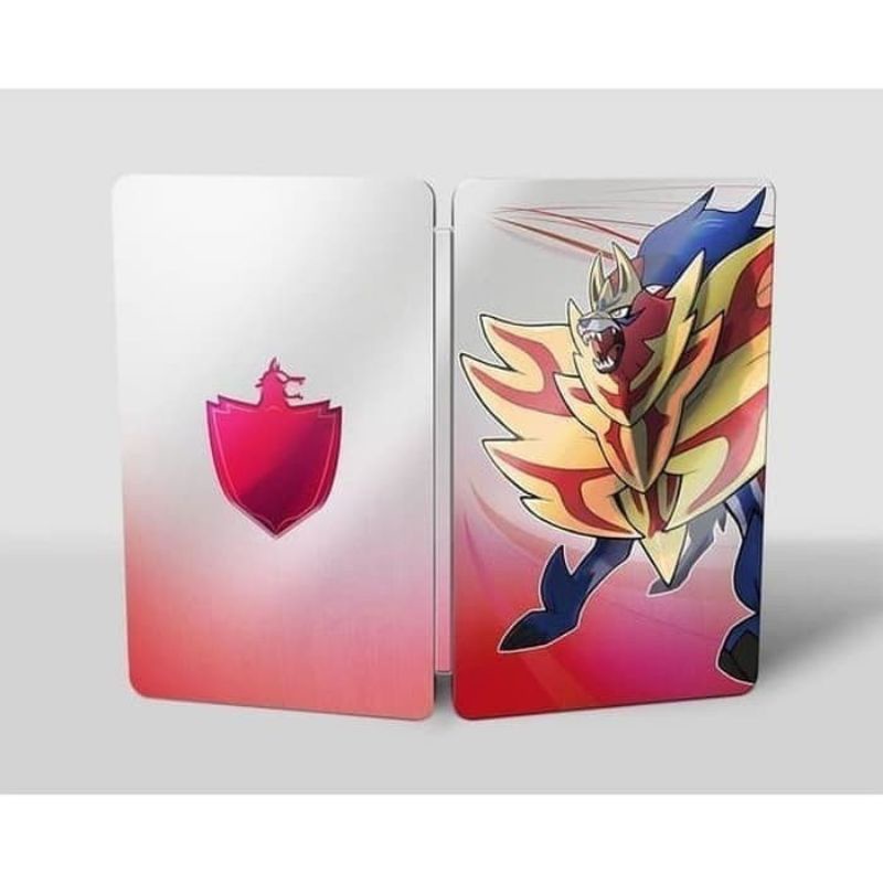 Steel Case Pokemon Sword Shield Nintendo Switch Casing Steelcase