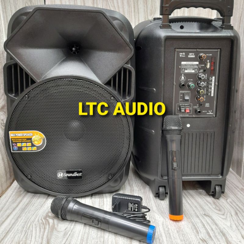 PORTABLE WIRELESS/SPEAKER PORTABLE SOUNDBEST FT-12 (12 INCH) / SOUNDBEST FT 12 / FT 12