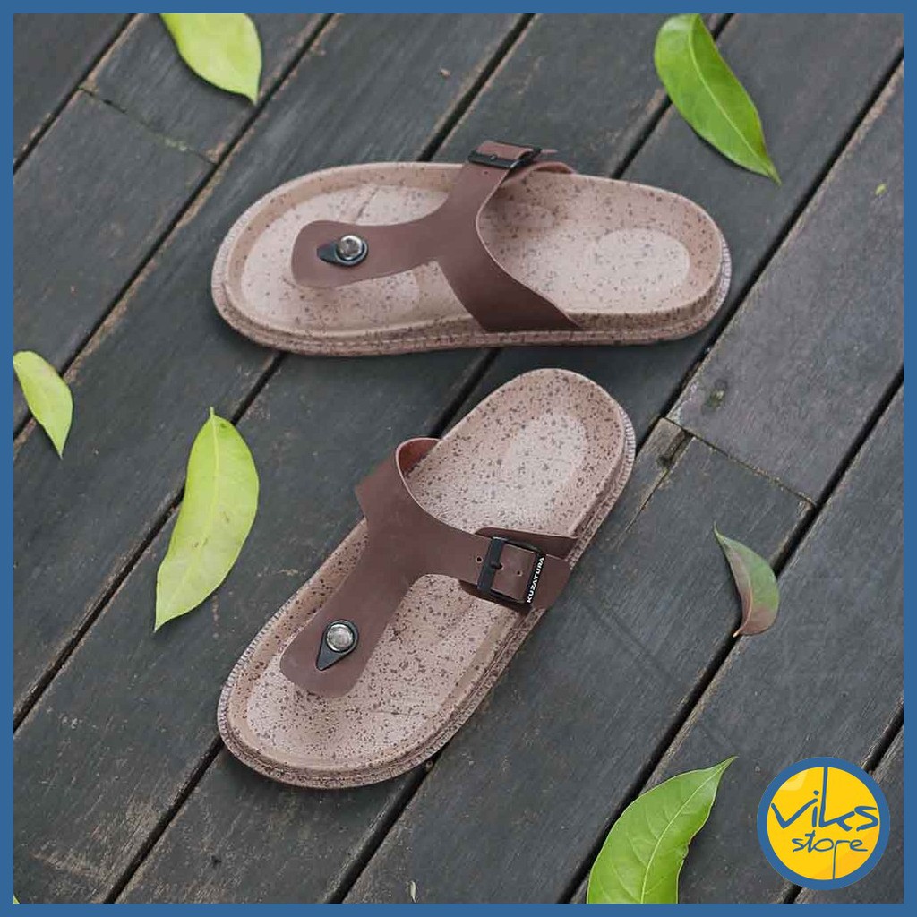 Sendal Flip Flop | Sandal Santai | Sendal Jepit Pria Cowok Distro Kuzatura Original Lokal Nyaman