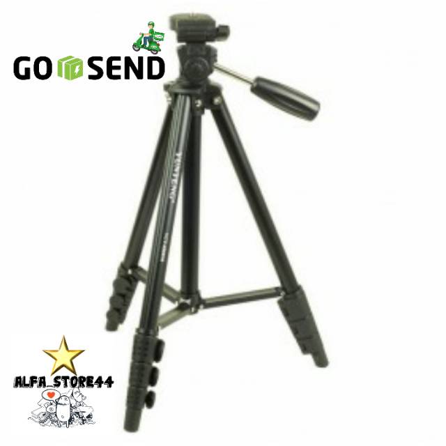 Yunteng Portable Lightweight Tripod Video & Camera - VCT-680 - Black