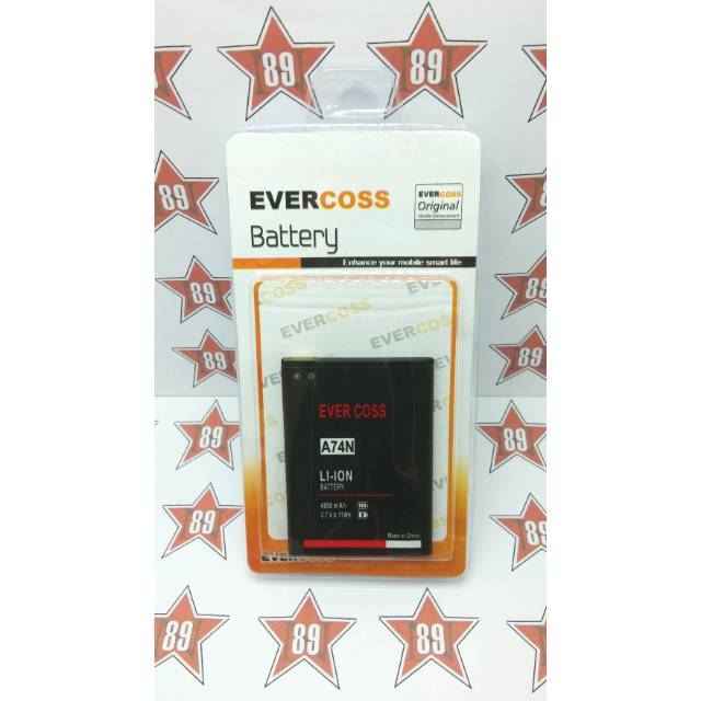 Battery batre Evercross A74N