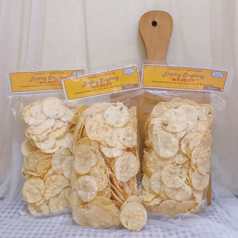 

Emping Singkong Monggo - Cemilan Tradisional Sehat