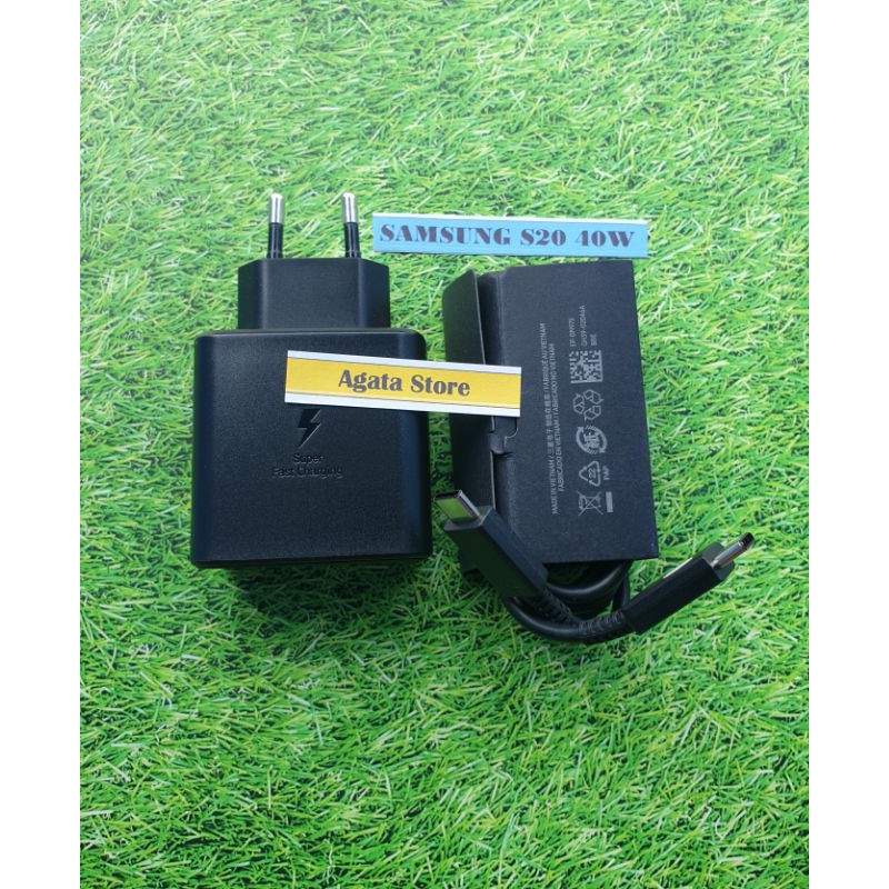 Charger Sam S21 S20 Ultra S20+ / Galaxi Note 10 Plus / 20 Ultra Original 45W Super Charging Ori