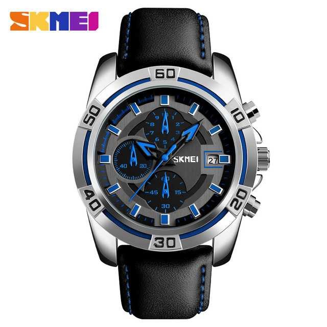 Baru SKMEI Jam Tangan Analog Pria - 9156 - Biru