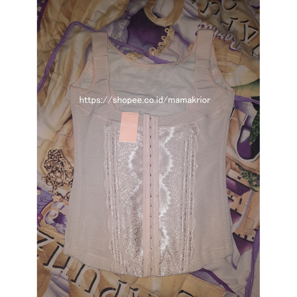 Body Contour Sorella KORSET PENYANGGAH PUNGGUNG MENGECILKAN PERUT size M Hitam, Nude UNDERWEAR