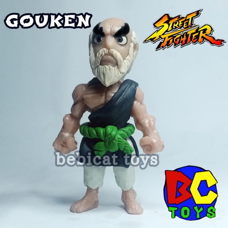 mainan mini figure GOUKEN STREET FIGHTER