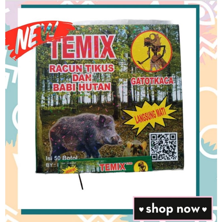 Timex Temix Themix Thimex Racun Babi Dan Tikus 50 Botol