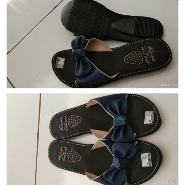 Sandal wanita rosta sol hitam
