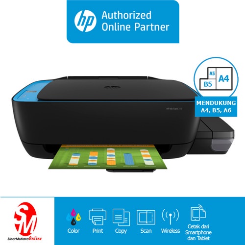 Printer Ink Tank Wireless HP 419 Print Scan Copy Infus Warna A4 AIO