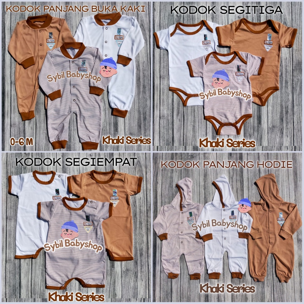 NOVA 3 PCS BAJU KODOK SERIES KHAKI