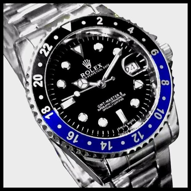 Original | Jam Tangan Pria | Rolex | Gmt Master Ii Chain Rantai