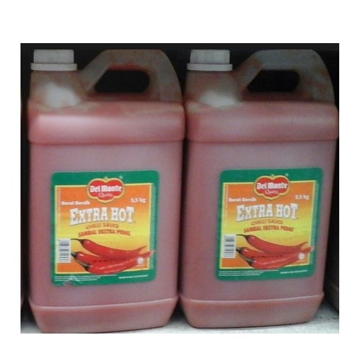 

Delmonte Extra Hot Sambal Extra Pedas 5.5 Kg saos sambal