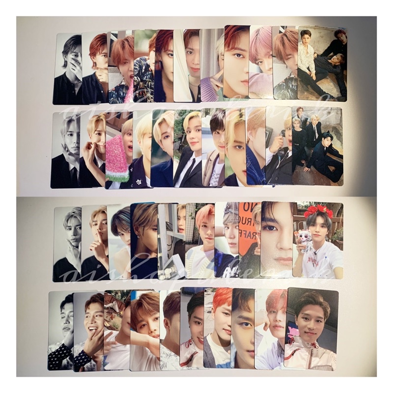 NCT127 JUNGWOO YUTA TAEIL DICON PHOTOCARD SET