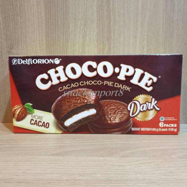 

CHOCO PIE DARK 180 GR CHOCOPIE