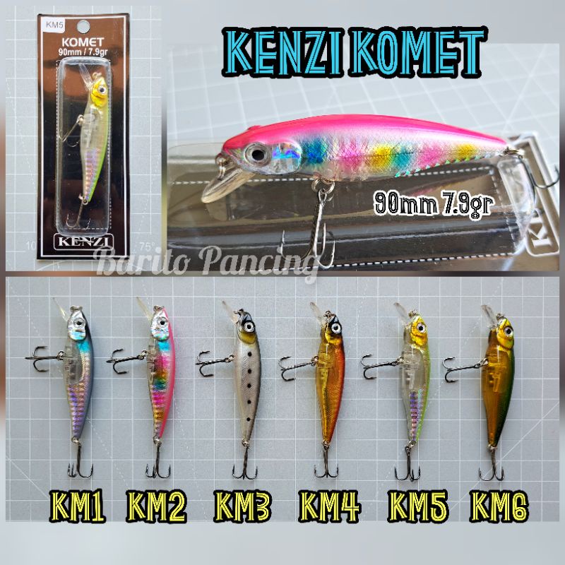 Umpan Pancing Kesting Kenzi Komet