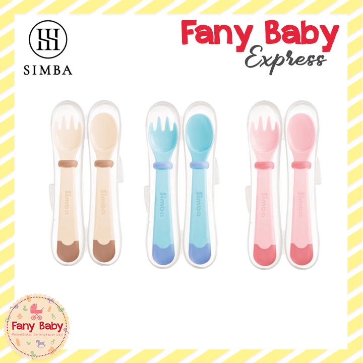 SIMBA IT'S YUMMY LEARNING SPOON &amp; FORK SET