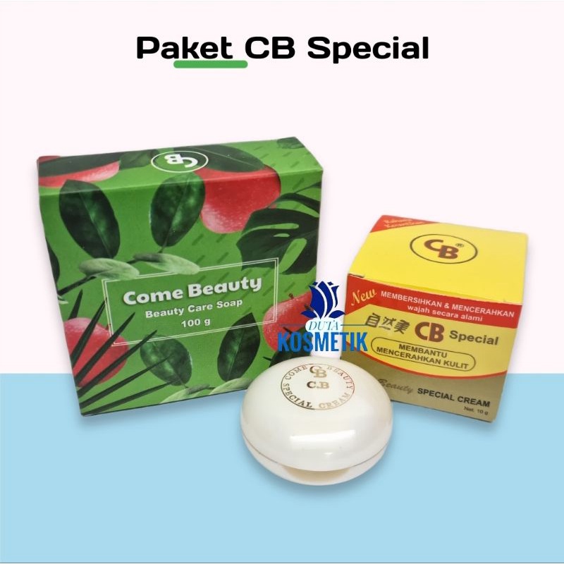 PAKET CREAM CB SPECIAL DAN SABUN BPOM