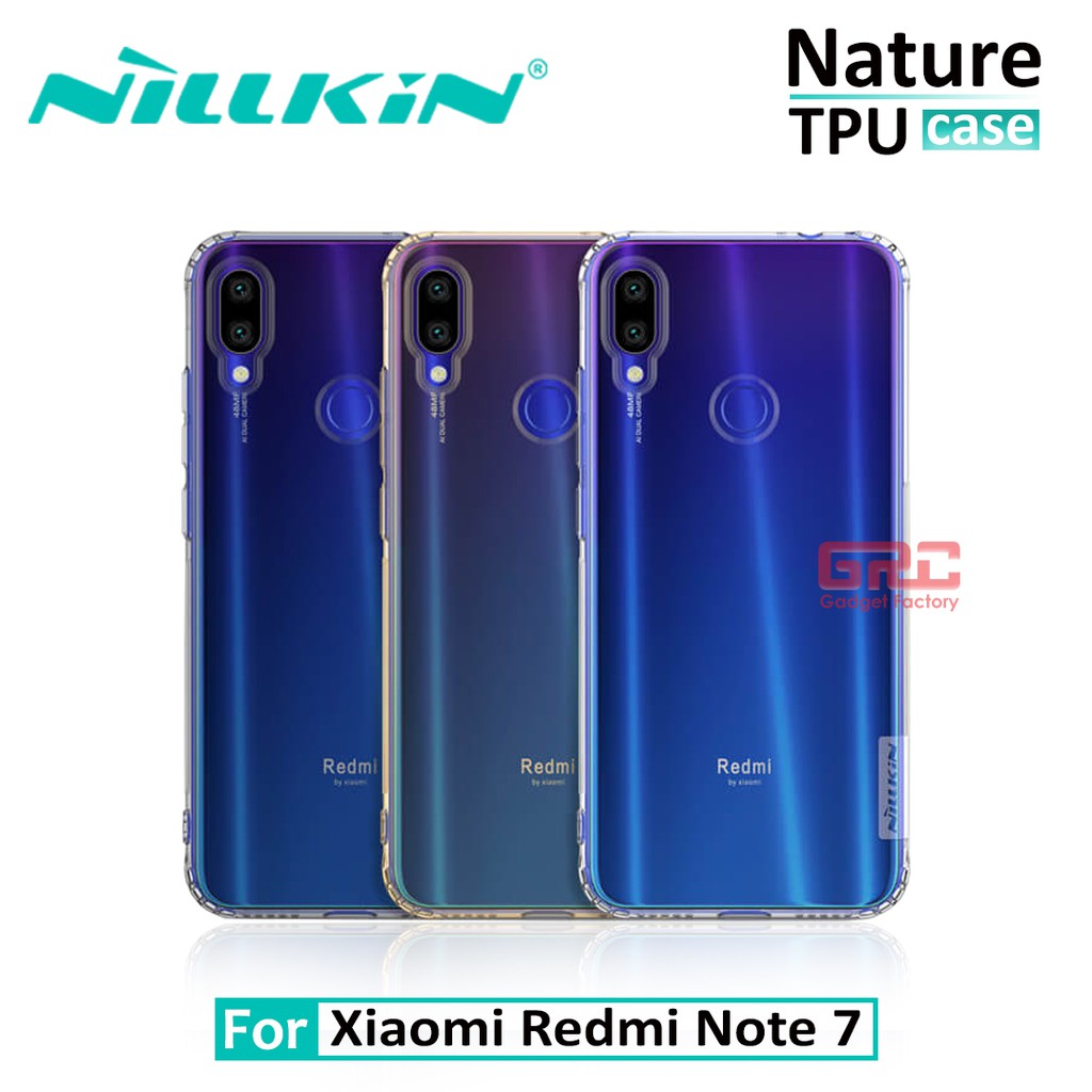 Case XIAOMI Redmi Note 7 Softcase Transparan TPU Original