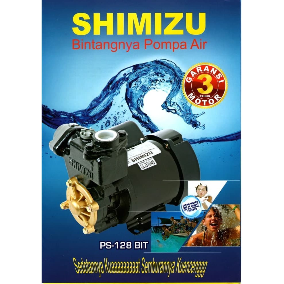 SHIMIZU PS-128 BIT Pompa Air Listrik