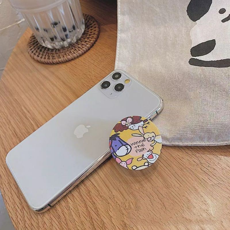 Pop Socket HP Karakter Lucu Kartun Character Funny Cartoon PopSocket Air Bag Cell Phone Bracket