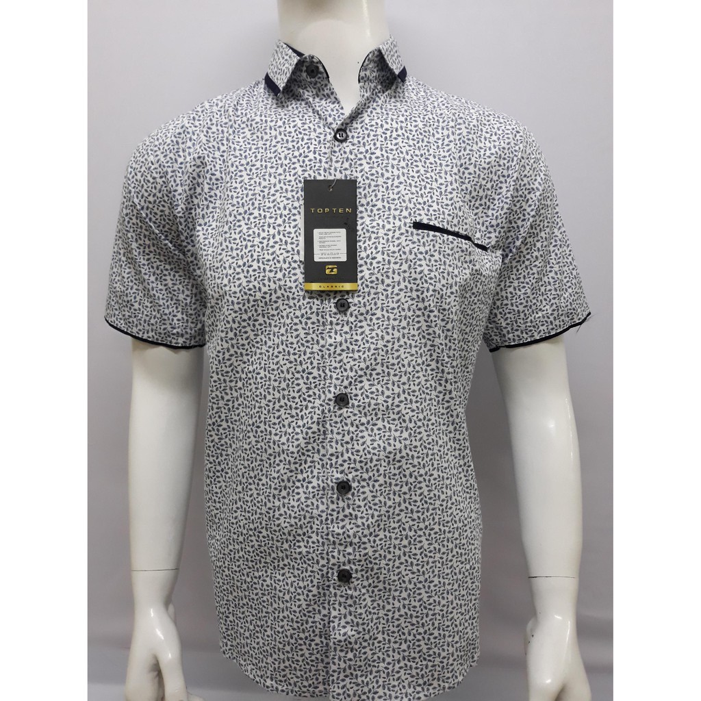 KEMEJA PRIA LENGAN PENDEK/TOPTEN_AR0425