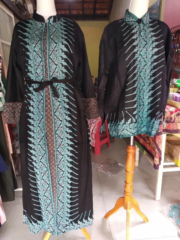 Set Couple Batik Ndoro Jowi, Batik Cardi Modang Pekalongan