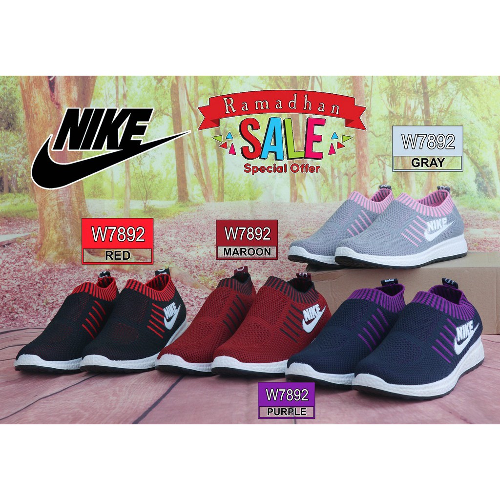 SV - Slip-On NIKE W7892 Sepatu Olahraga Wanita IMPORT RAMADHAN BIG SALE