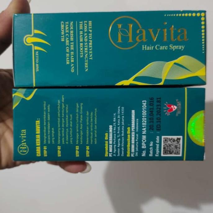 Vitamin/Serum Rambut Havita Hair Care Spray Original Herbal Serum