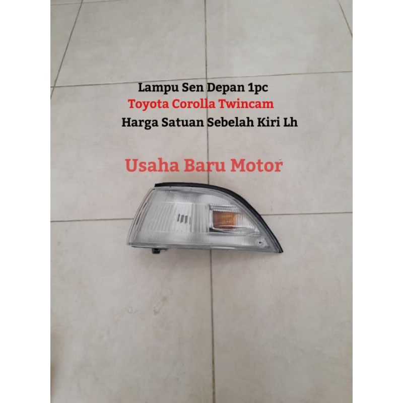 Lampu Sen Sein Depan Corner Lamp 1pc Kiri Toyota Corolla Twincam