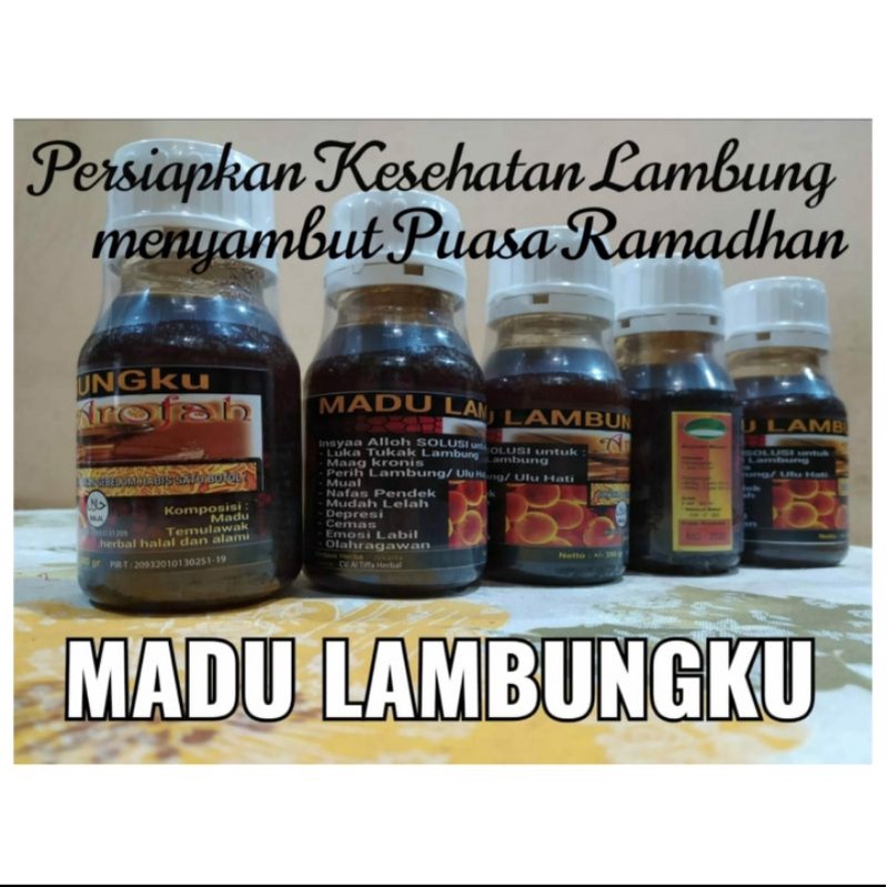 

Madu Lambung Ku Arofah - 350gr Natural Best Seller