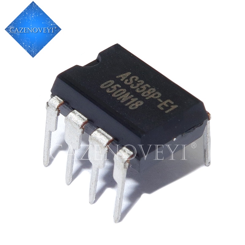 10pcs / lot Sparepart Komponen Elektronik Chip IC LM358P DIP8 LM358 DIP LM358N = TS358CD TS358 KIA358P KIA358 Ba10358P-8