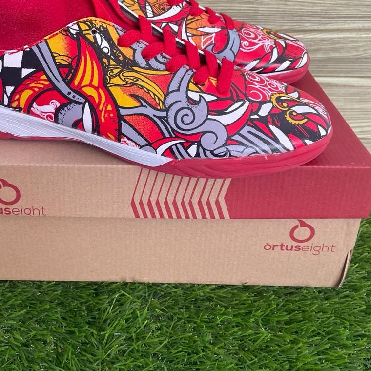 Sepatu Futsal Ortus booth pandawa bima nakula sadewa yudistira