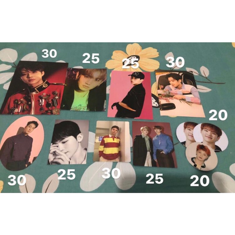 POSTCARD OFFICIAL NCT, TBZ, SVT, TREASURE, STICKER DOYOUNG