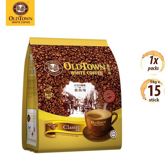 

Kopi Old Town White Coffee 3in1 The Origins of Ipoh White Coffee 15pc