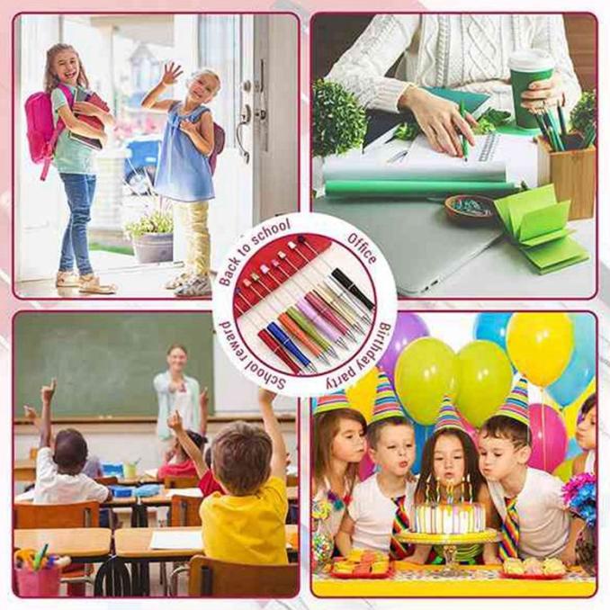 

TERMURAH 40 Pcs Pe Manik-Manik Bahan Plastik Untuk Alat Tulis Sekolah