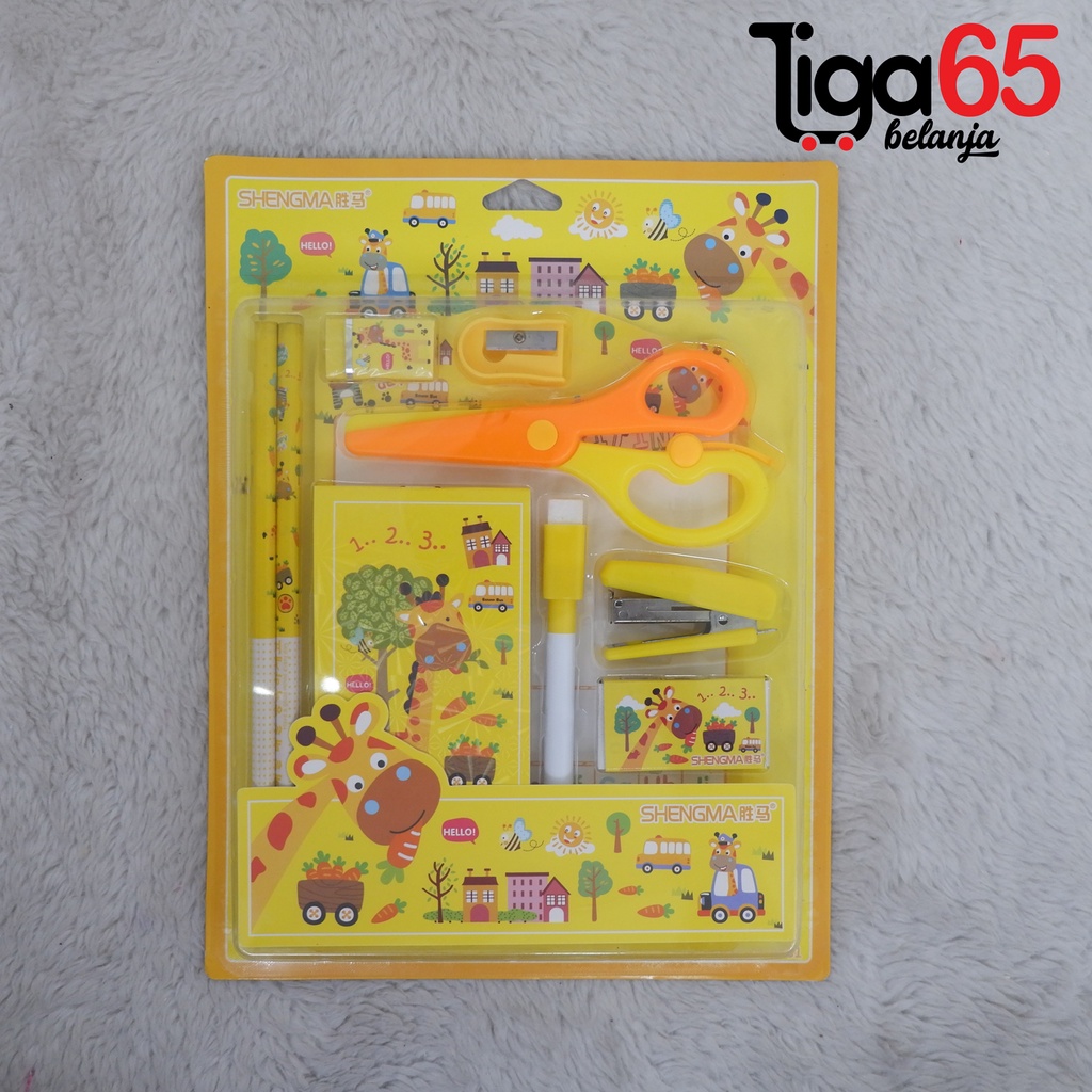 365 STATIONERY SET #41181 Buku &amp; Alat Tulis Anak / Karakter Fancy Gambar Lucu