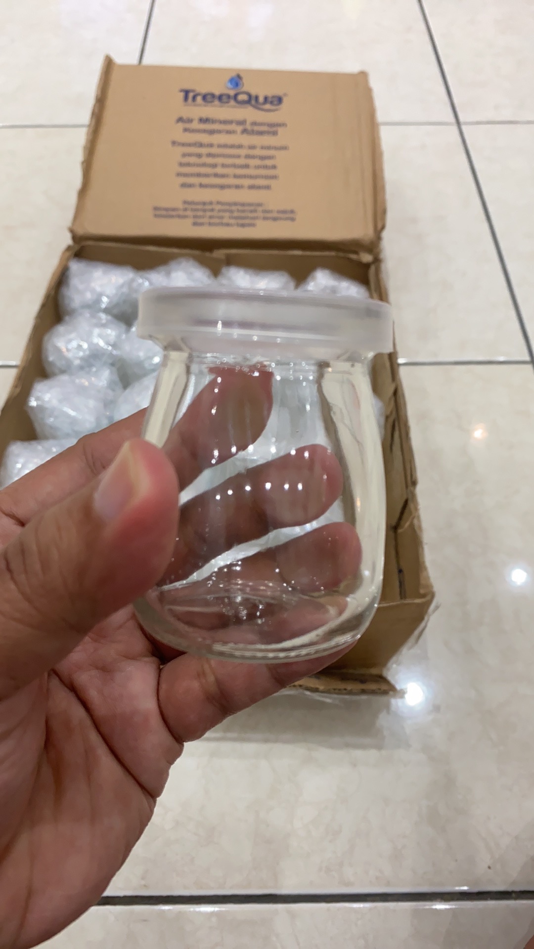 Toples Jar Kaca Pudding 100ml Mini Gelas Serbaguna Dessert Kue