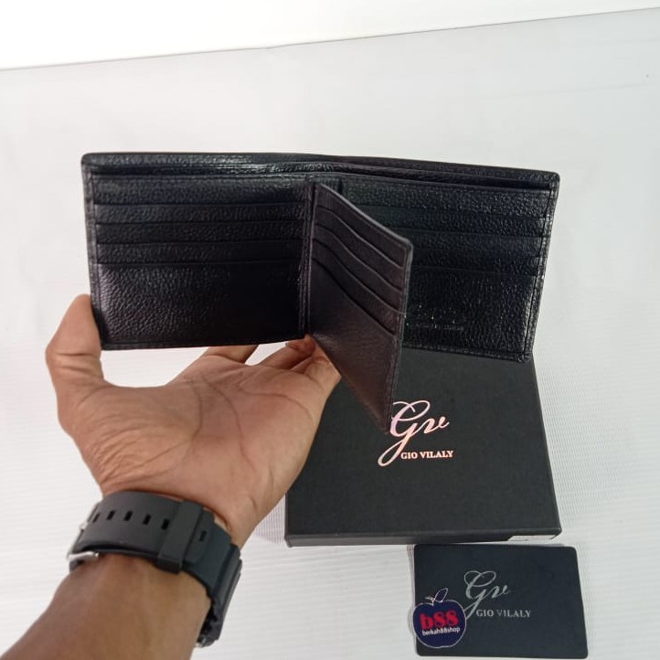 Dompet Kulit Pria Gio V89956 Original Kulit Asli