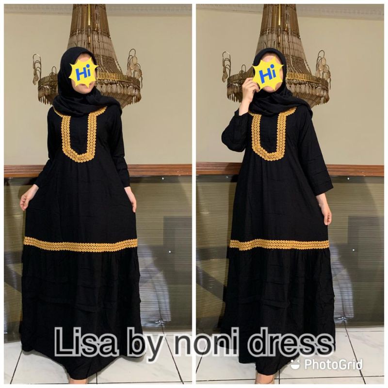 Daster Arab Noni Dress Lisa by Noni Dress Original