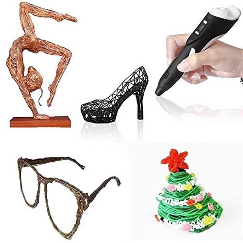 Filamen Pena 3D 12 Warna 1.75Mm 3m