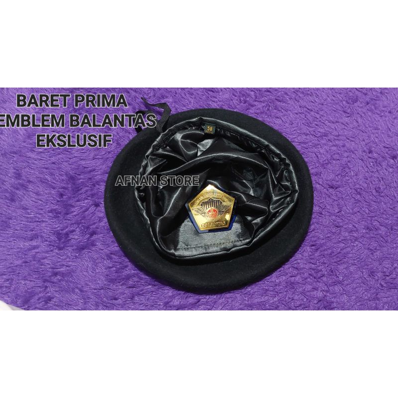 BARET+ EMBLEM EKSLUSIF  BANSER - PROVOST - BALANTAS